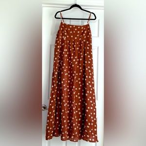 Abercrombie & Fitch Polka-Dot Maxi Dress